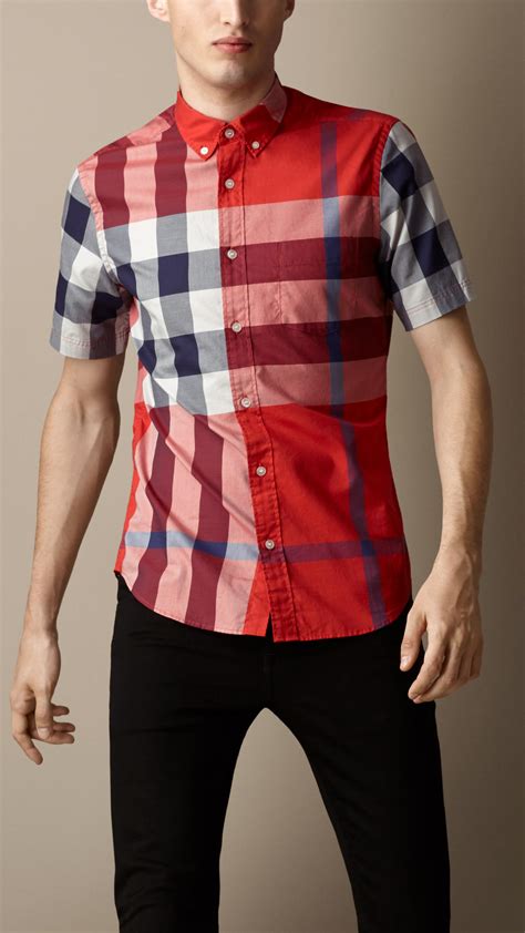 burberry men's striped red|burberry store online.